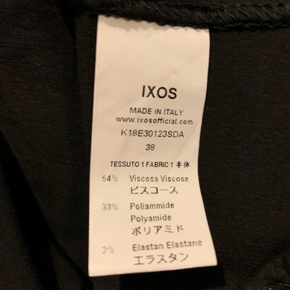 IXOS Black top, Italian designer brand, size: S - Picture 4 of 4